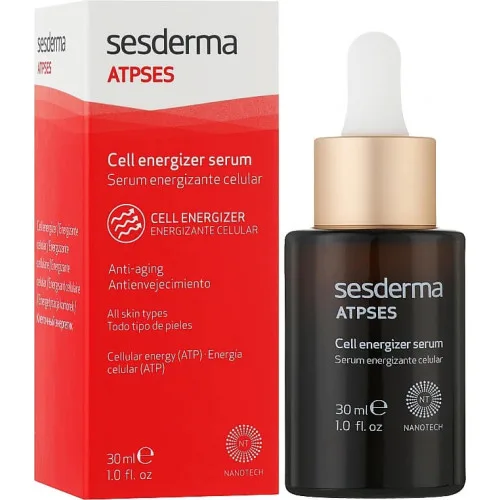 Ліпосомальна сироватка Клітинний енергетик Sesderma Laboratories Atpses Cell Energizer Serum 30 мл