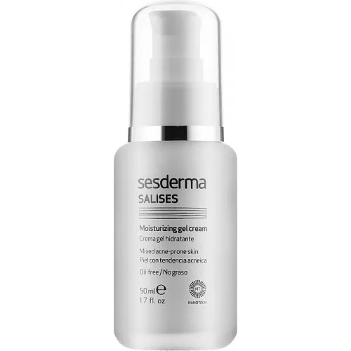 Зволожуючий крем-гель для обличчя - SeSDerma Salises Facial Moisturizing Gel Cream