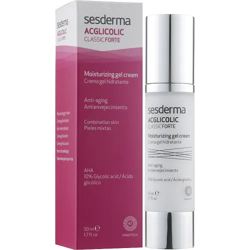 Зволожуючий крем-гель - SeSDerma Acglicolic Classic Moisturizing Cream Gel