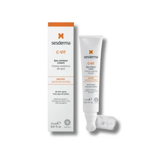 Крем навколо очей з вітаміном С Sesderma Laboratories C-Vit Facial Eye Contour Cream 15 мл