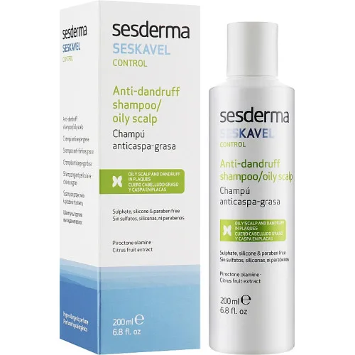 Шампунь проти лупи для жирного волосся - Sesderma Oily Hair Dandruff Control Shampoo