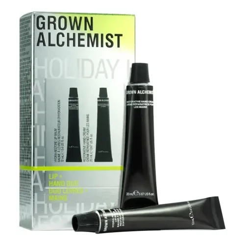 Дует для зволоження губ та шкіри рук Grown Alchemist Lip + Hand Duo