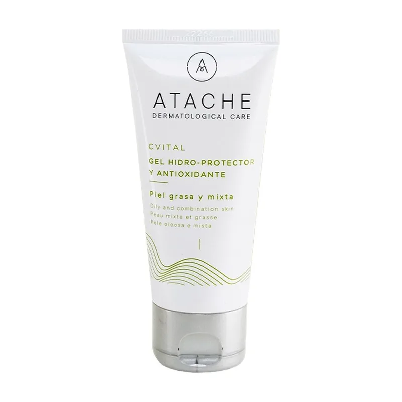 Антиоксидантний крем-гель для жирної та комбінованої шкіри Atache C Vital Cream - Gel Oily & Combination Skin