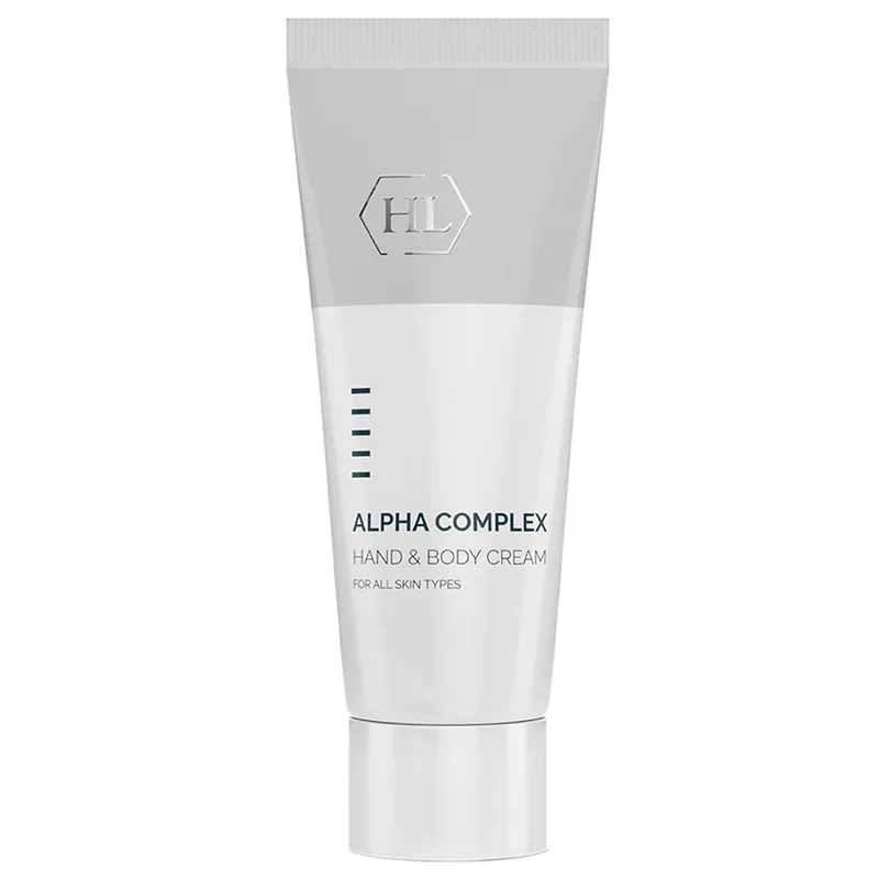 Крем для рук і тіла з aha кислотами Holy Land Alpha Complex Hand & Body Cream