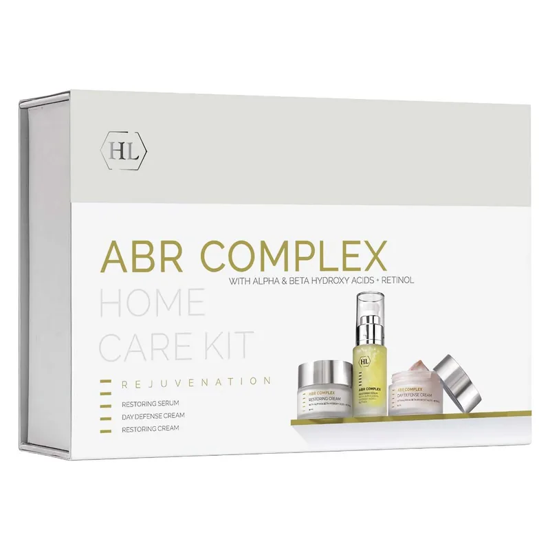 Відновлювальний антивіковий набір для сяйва шкіри Holy Land ABR Complex Home Care Kit