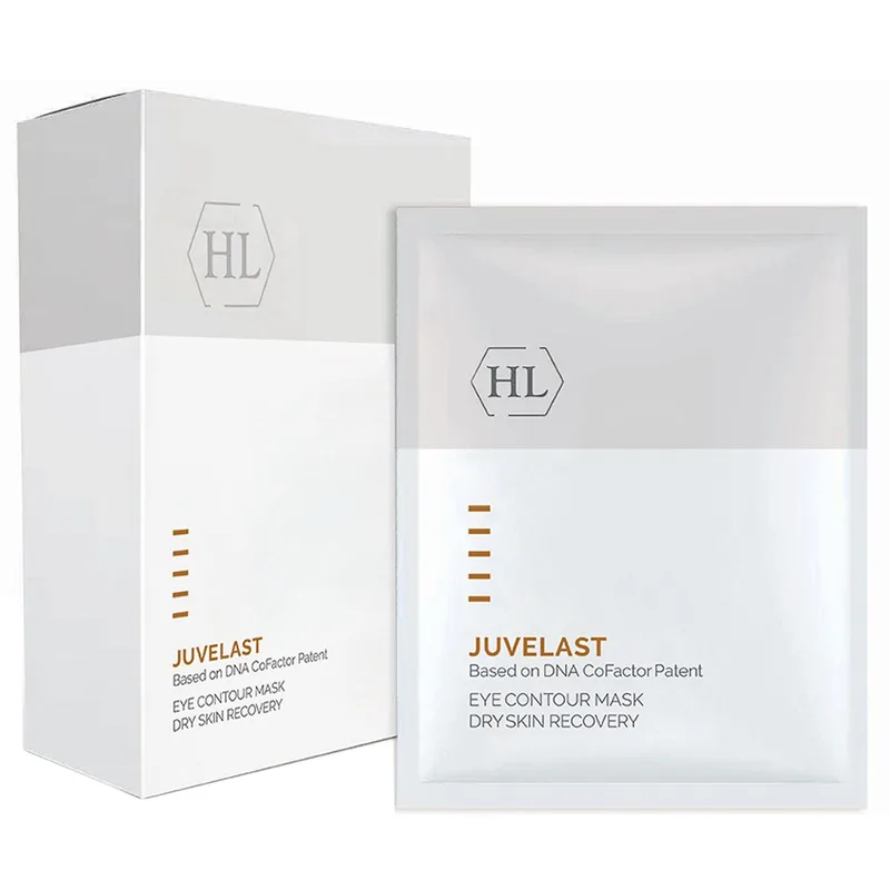 Маска для повік - набір для профілактики вікових змін Holy Land Juvelast Eye Contour Mask