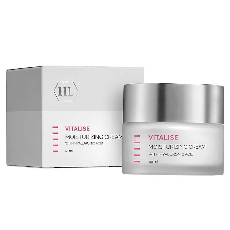 Денний зволожуючий крем з гіалуроновою кислотою Holy Land Vitalise Moisturizing Cream