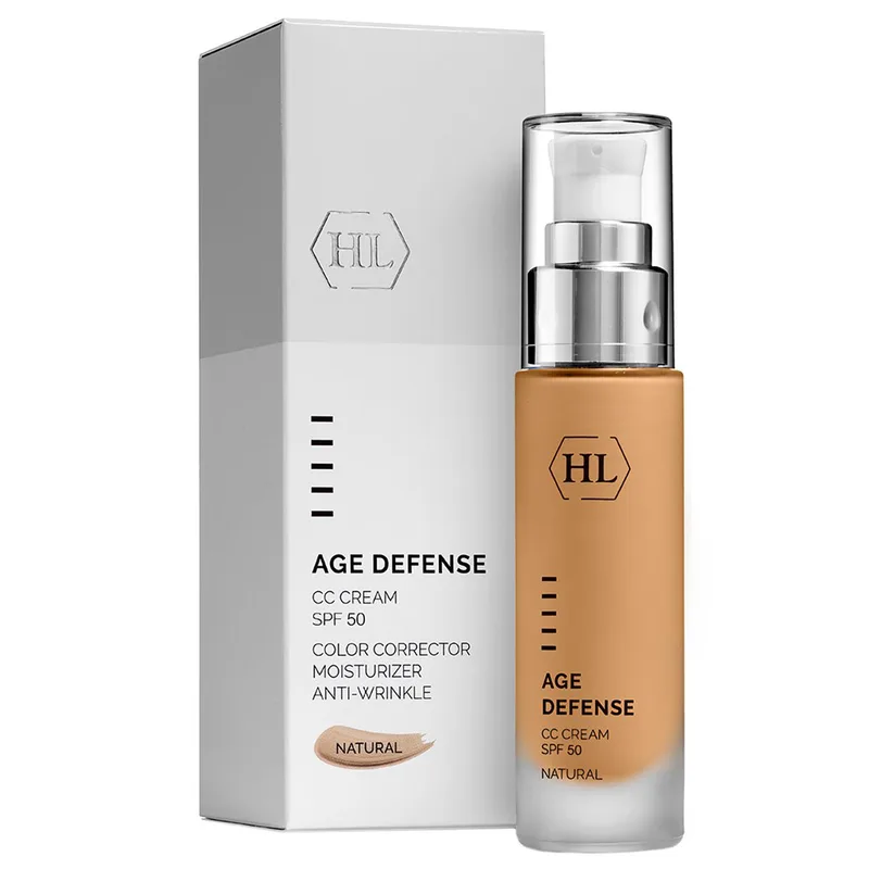Сс крем spf 50 натуральний Holy Land Age Defense CC Cream SPF 50 Natural