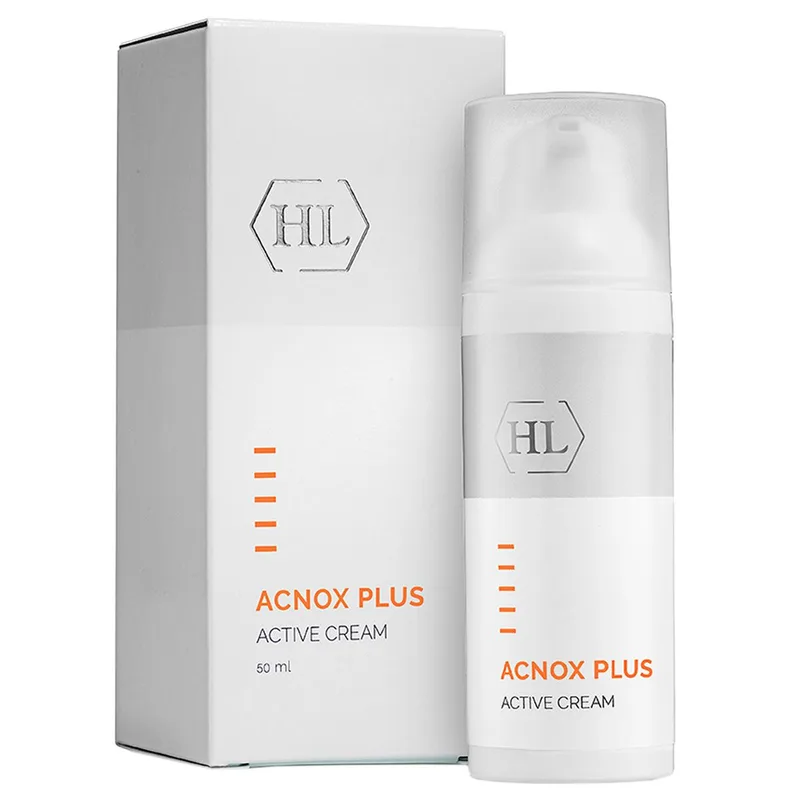 Заспокійливий активний крем для жирної шкіри Holy Land Acnox Plus Active Cream