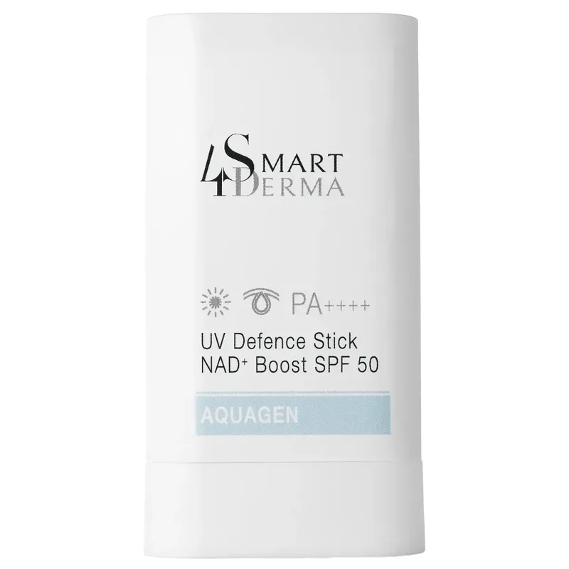 Антиоксидантний сонцезахисний стік SPF 50 Smart4Derma UV Defence Stick NAD+ Boost