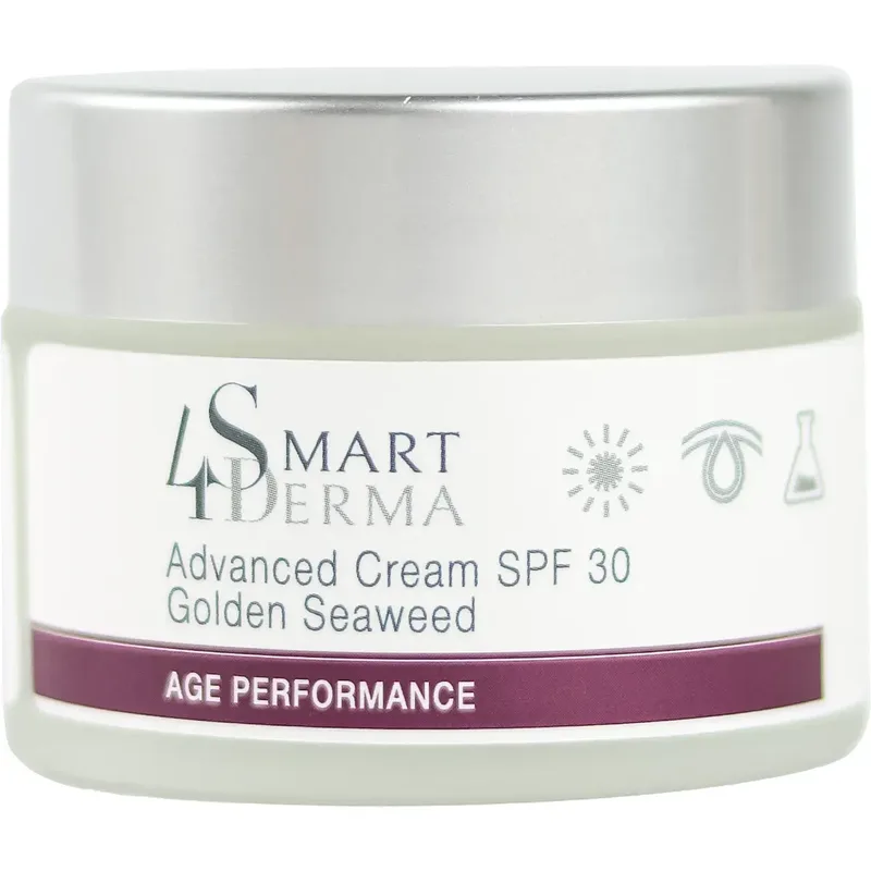 Антиоксидантний ліфтинг-крем SPF 30 для всіх типів шкіри Smart4Derma Advanced Cream Golden Seaweed