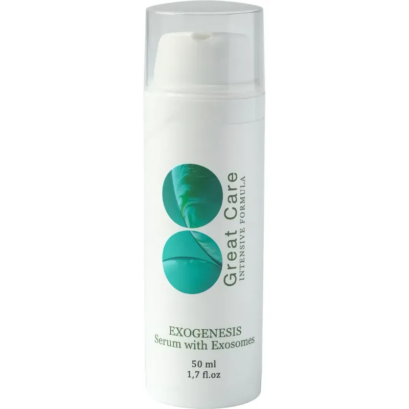 Антивікова регенеруюча ліфтинг-сироватка з екзосомами Great Care Exogenesis Serum