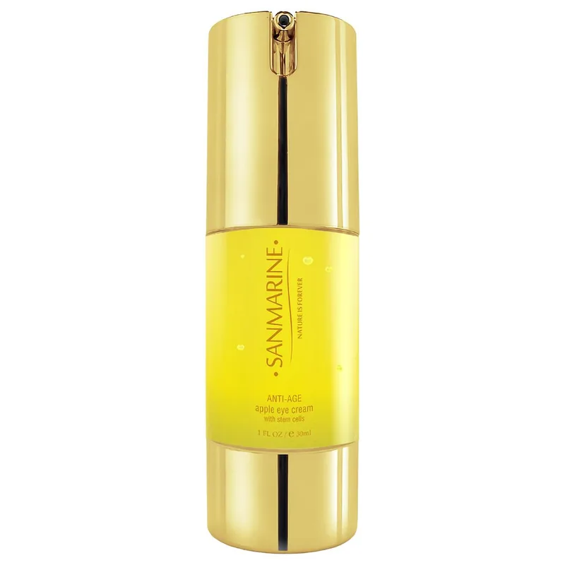 Крем для шкіри навколо очей зі стовбуровими клітинами яблука Sanmarine Eye Cream With Apple Stem Cells