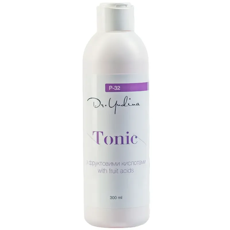 Зволожувальний тонік з фруктовими кислотами для сяйва шкіри Dr. Yudina Tonic With Fruit Acids