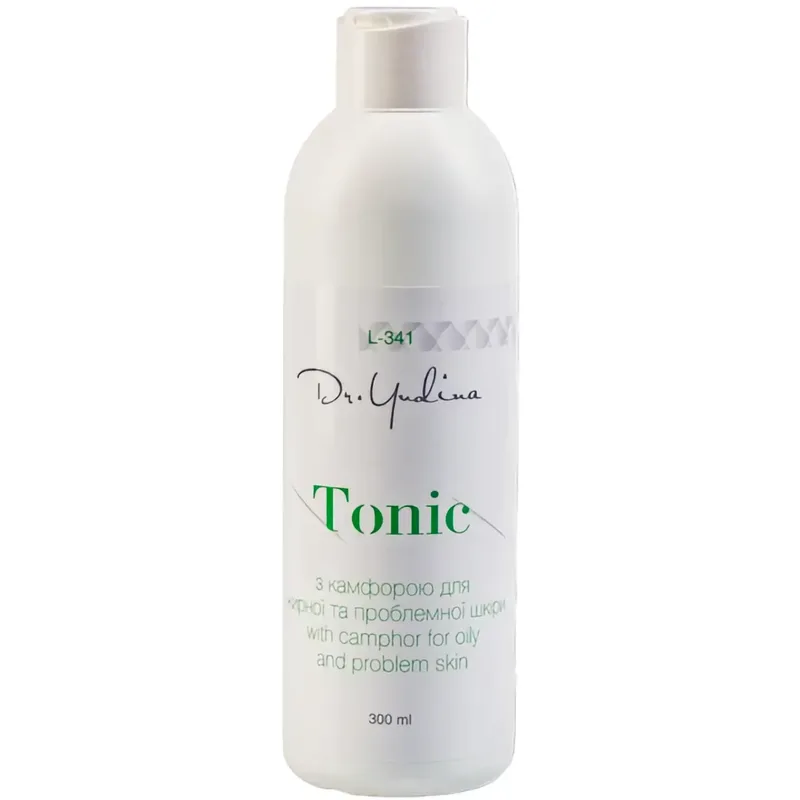Протизапальний тонік з камфорою для проблемної шкіри Dr. Yudina Toner With Camphor For Problem Skin