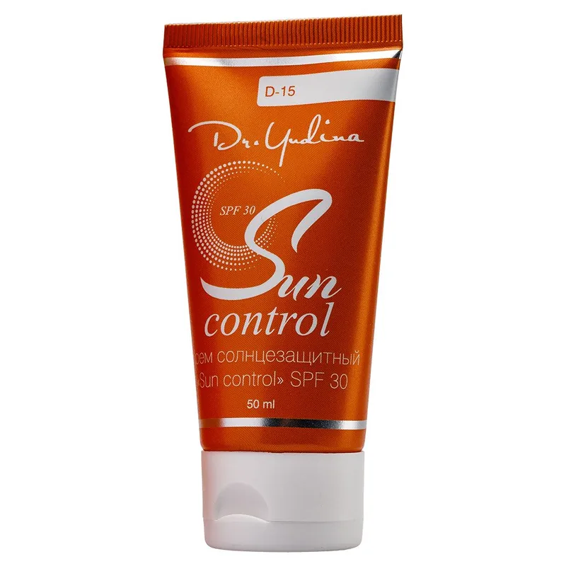 Крем сонцезахисний "Sun control" SPF 30 Dr. Yudina 50 мл. Артикул D15