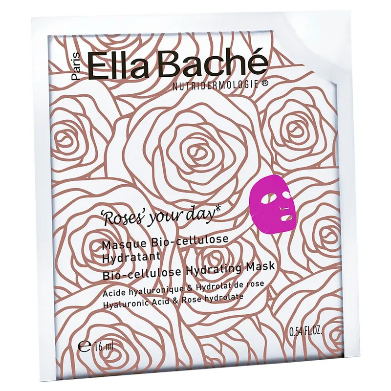 Біо-целюлозна рожева маска Ella Bache Bio-Cellulose Hydrating Mask