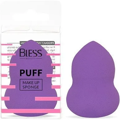 Bless Beauty Спонж грушеподібний Фіалетовий PUFF make up