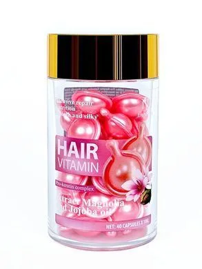 Вітаміни для волосся LeNika Pro-keratin complex з екстрактом Магнолії та олією Жожоба (БАНКА 40 шт) NEW !!!