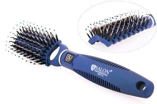 9571G Щітка для волосся з комбінованою щетиною одностороння продувна Salon Professional (Старий артикул - 25071GDE)