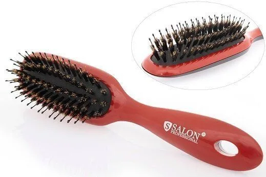8639 Щітка масажна для волосся з комбінованою щетиною Salon Professional