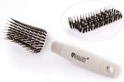 9643TDF Щітка для волосся з комбінованою щетиною одностороння продувна Salon Professional