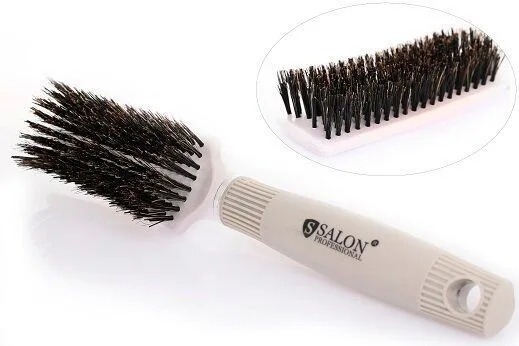 9742TDFM Щітка для волосся з натуральною щетиною Salon Professional