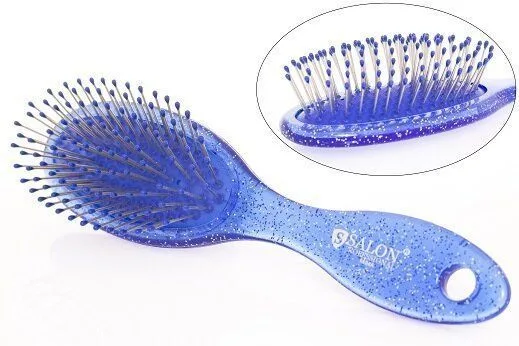 6803A Щітка масажна для волосся з металевими зубцями Salon Professional