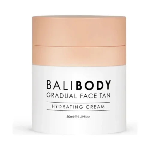 Зволожуючий крем для обличчя з ефектом автозасмаги BALI BODY Gradual Face Tan — обʼєм 50 мл