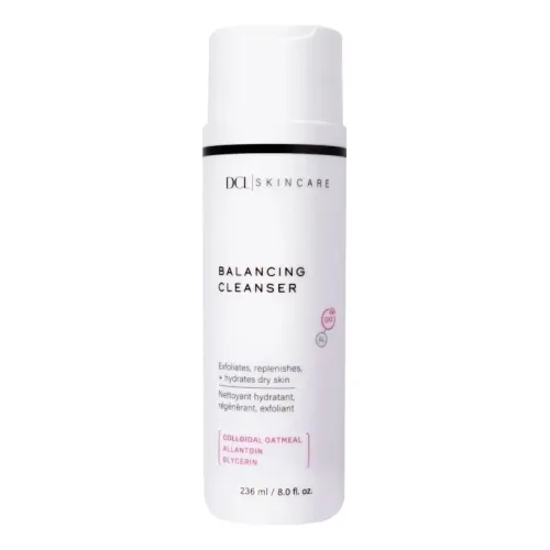 Мультифункціональний кремовий очисник для сухої шкіри DCL Balancing Cleanser — обʼєм 236 мл