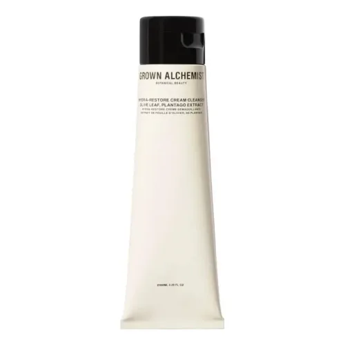 Зволожуючий очисник кремової текстури GROWN ALCHEMIST Hydra-Restore Cream Cleanser: Olive Leaf, Plantago Extract — обʼєм 100 мл