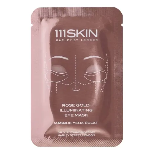 Маска для зони навколо очей із рожевого золота 111SKIN Rose Gold Illuminating Eye Mask Single — обʼєм 6 мл 6 мл