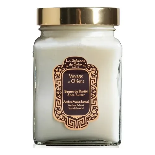 Баттер Амбра, Мускус і Сандалове дерево LA SULTANE DE SABA Shea Butter Amber Musk Sandalwood — обʼєм 300 мл