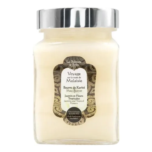 Баттер Жасмин і Тропічні Квіти LA SULTANE DE SABA Shea Butter Jasmine & Tropical Flower — обʼєм 300 мл