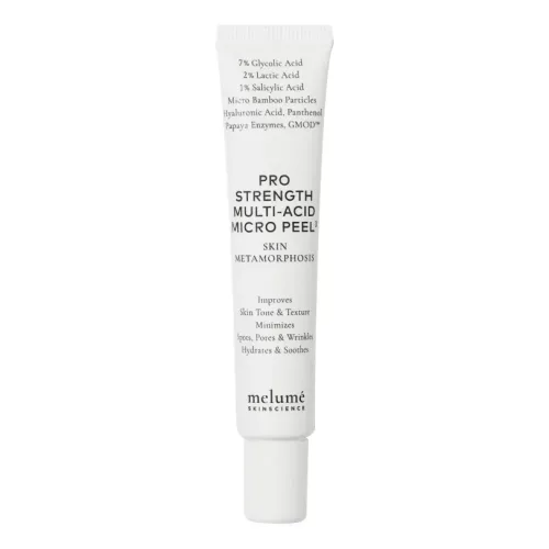Мультикислотний пілінг для обличчя MELUMÉ SKINSCIENCE Pro Strength Multi-Acid Micro Peel³ — обʼєм 20 мл 20 мл