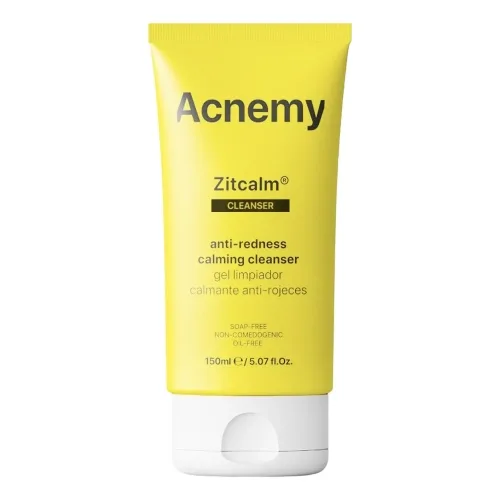 Заспокійливий очищуючий гель проти почервоніння ACNEMY Zitcalm Anti-redness Calming Cleanser — обʼєм 150 мл