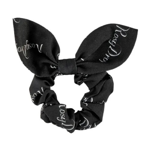 Резинка для волосся ROSY DROP Black Scrunchie