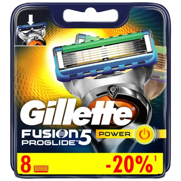 Касети для Бритви Gillette Fusion 5 ProGlide Power