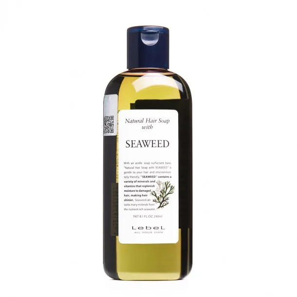 Шампунь для Волосся «Морські Водорослі» Lebel Natural Hair Soap with Seaweed (240 мл)