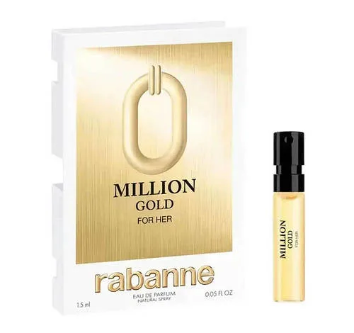 Оригінал Пробник Paco Rabanne Million Gold For Her 1.5 мл Парфумована вода