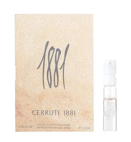 Оригінал Пробник Cerruti 1881 Pour Femme 1.5 мл Туалетна вода