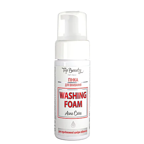 Пінка для вмивання Top Beauty Washing Foam Acne Care для проблемної шкіри 150 мл