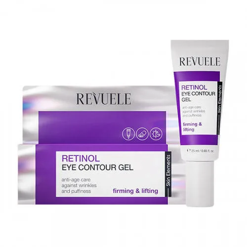 Омолоджуючий гель для шкіри навколо очей Revuele Retinol, 25 мл