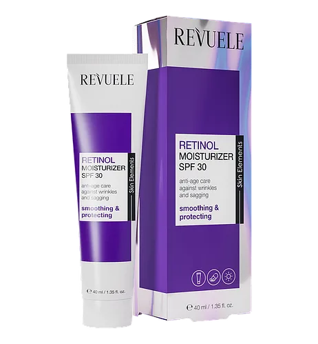 Revuele Retinol Moisturizer SPF 30 інтенсивний зволожуючий крем проти зморшок SPF 30 40 мл