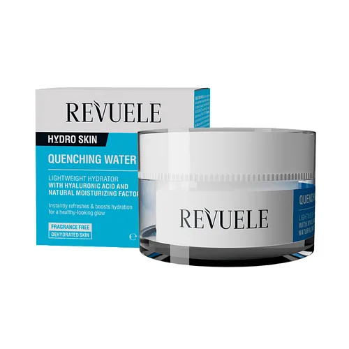 Гель для обличчя зволожуючий для сухої та нормальної шкіри Revuele Quenching Hydro Skin, 50 мл