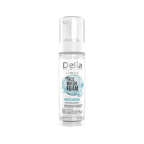 Пінка для вмивання проблемної та нормальної шкіри Delia Cosmetics Clean Skin, 150 мл