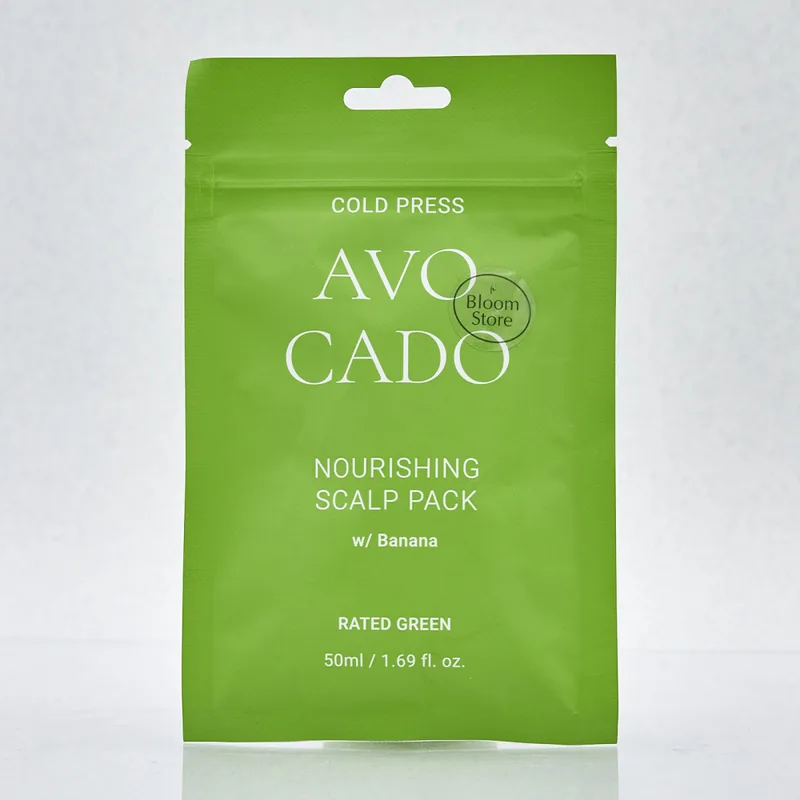 Живильна маска з маслом авокадо RATED GREEN Cold Press Avocado Nourishing Scalp Pack 50 мл