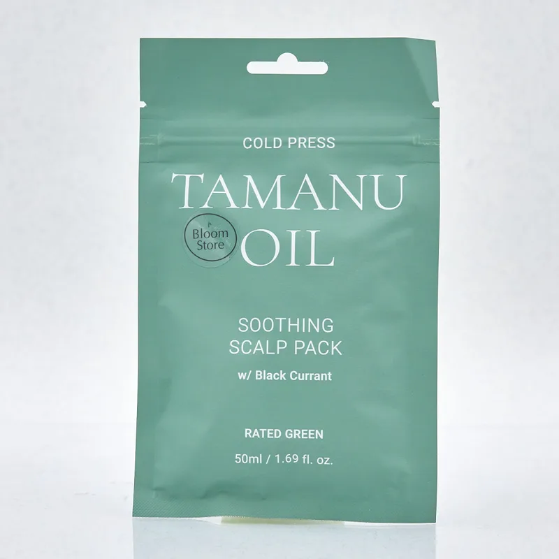 Rated Green Cold Press Tamanu Oil Soothing Scalp Pack w Black Currant Заспокійлива маска з маслом тамана 50 мл