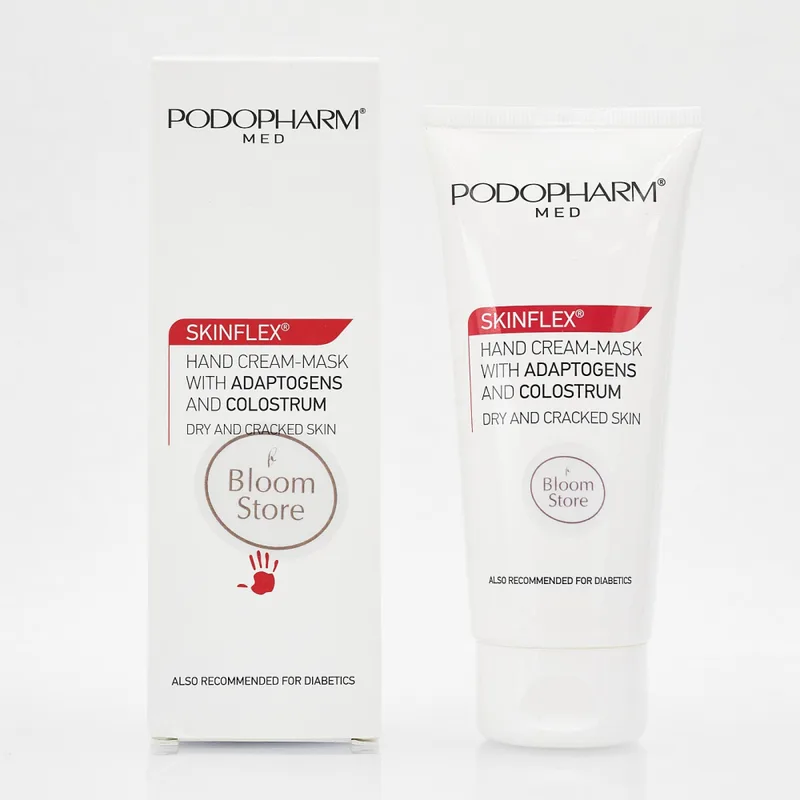 Podopharm Hand Cream-Mask - Зволожуюча крем-маска для рук з адаптогеном і молозивом