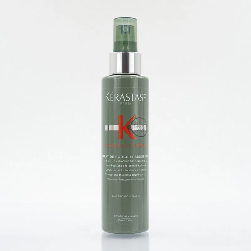 Kerastase Genesis Homme Spray de Force Epaississant Спрей-бустер густоты для укрепления и уплотнения ослабленных тонких волос мужчин